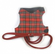 Tartan Cat Harness and Posh Lead